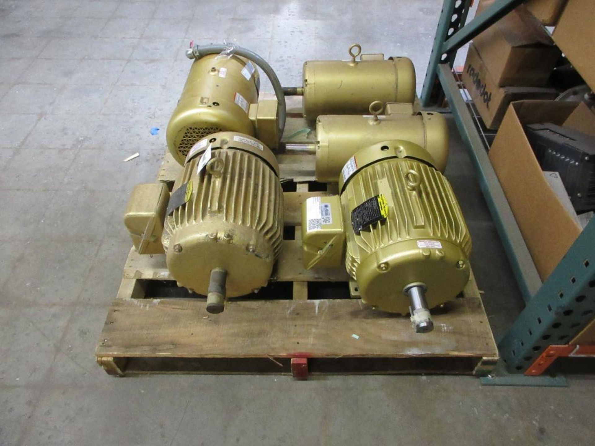 BALDOR-RELIANCE MOTORS TO INCLUDE (1) EM377OT 7.5HP 1770RPM FRAME 213T (1) 1209536041-10 10HP 3485RP - Image 3 of 22