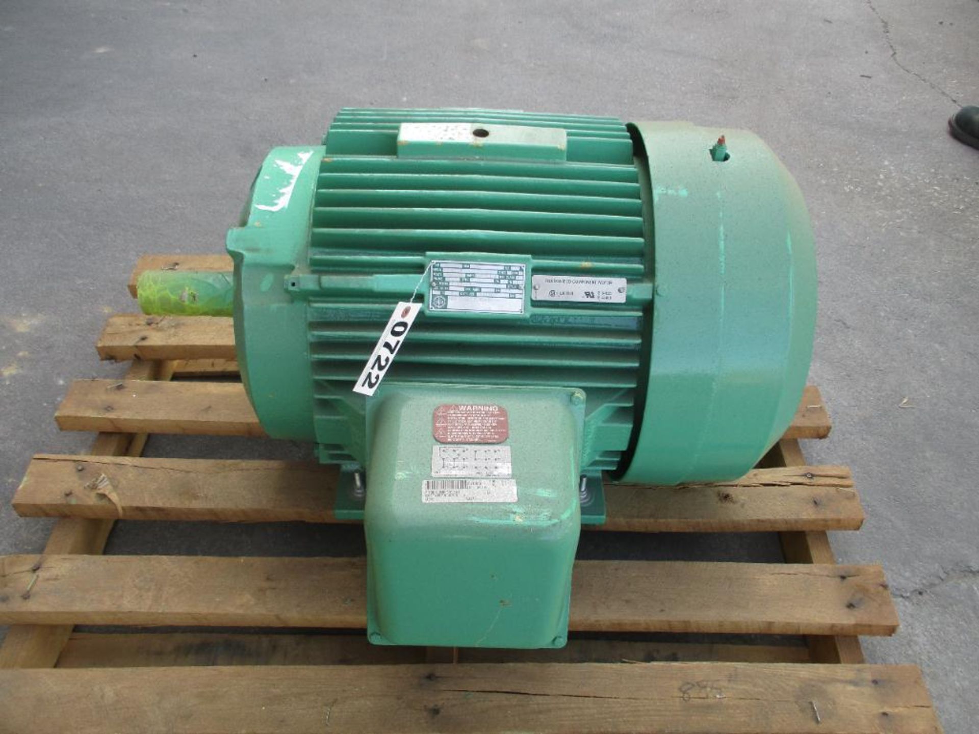 BALDOR 3 PHASE 60HP 1800RPM 364T FRAME A/C MOTOR P/N EM4314T 885# LBS (THIS LOT IS FOB KNOXVILLE TN)