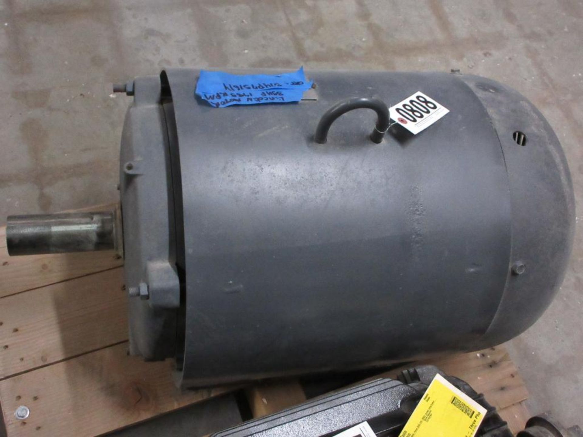 LINCOLN 314P75161Y 35HP 1785RPM 3 PHASE ELECTRIC MOTOR (THIS LOT IS FOB CAMARILLO CA) - (There will - Image 4 of 6