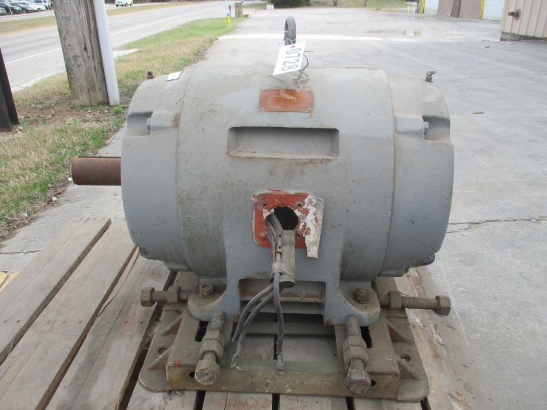 ALLIS CHALMERS 3 PHASE 175HP 1770RPM 405T FRAME A/C MOTOR P/N I-5122-54407-4-1 1145# LBS (THIS LOT I - Image 3 of 5