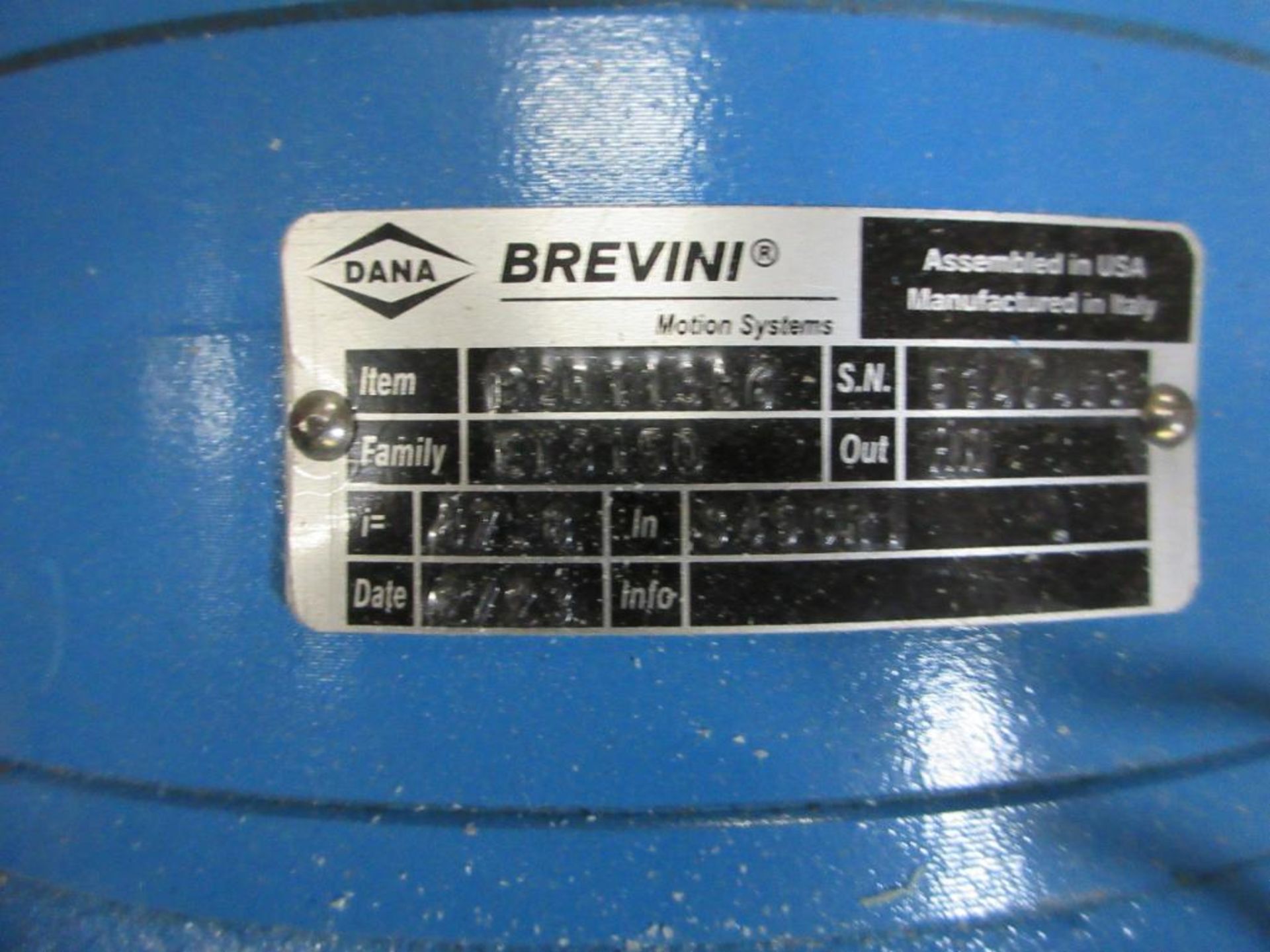DANA BREVINI MOTION SYSTEMS B2011386 ET3150 INLINE GEAR REDUCER (THIS LOT IS FOB CAMARILLO CA) - (Th - Image 2 of 7