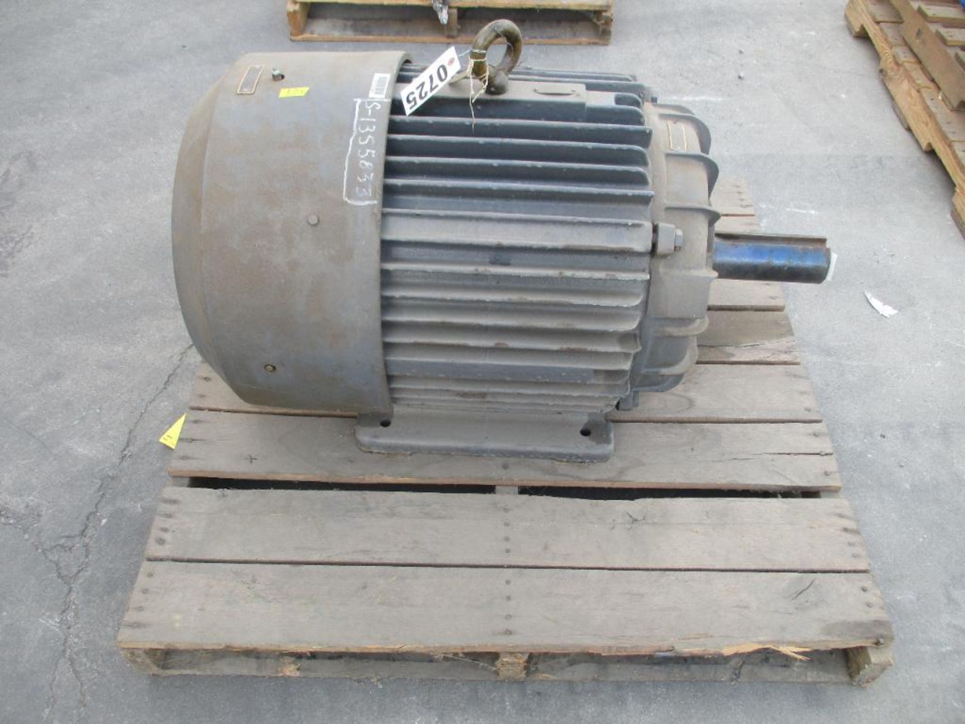 MAGNETEK 3 PHASE 125HP 1780RPM 444T FRAME A/C MOTOR P/N N/A 1754# LBS (THIS LOT IS FOB KNOXVILLE TN) - Image 3 of 5