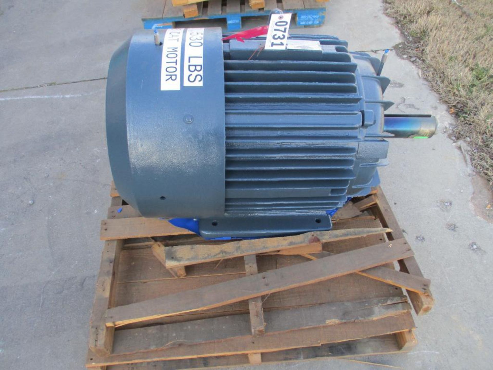 MAGNETEK 3 PHASE 125HP 1770RPM 444T FRAME A/C MOTOR P/N N/A 1622# LBS (THIS LOT IS FOB KNOXVILLE TN) - Image 3 of 5