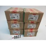 (6) SQUARE D BGL26015 CIRCUIT BREAKERS POWERPACT B 15A 2 POLE NEW (THIS LOT IS FOB CAMARILLO CA) - (