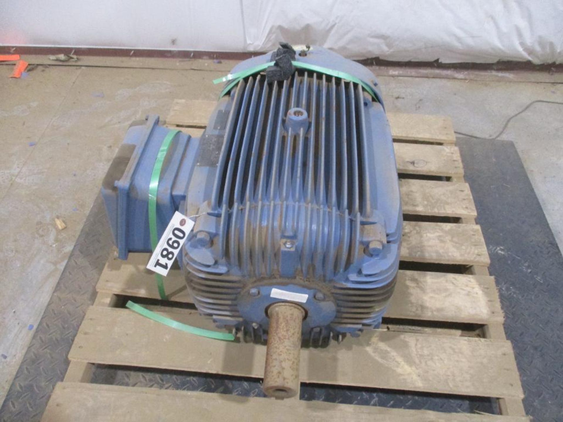 WEG 3 PHASE 75HP 1775RPM 364/5T FRAME A/C MOTOR P/N 07518EP3E365T, 893# lbs (There will be a $40 Rig - Image 2 of 5