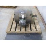 GENERAL ELECTRIC 3 PHASE 10HP 1775RPM 404T FRAME A/C MOTOR P/N 5K404AK205B1, 882# lbs (There will be