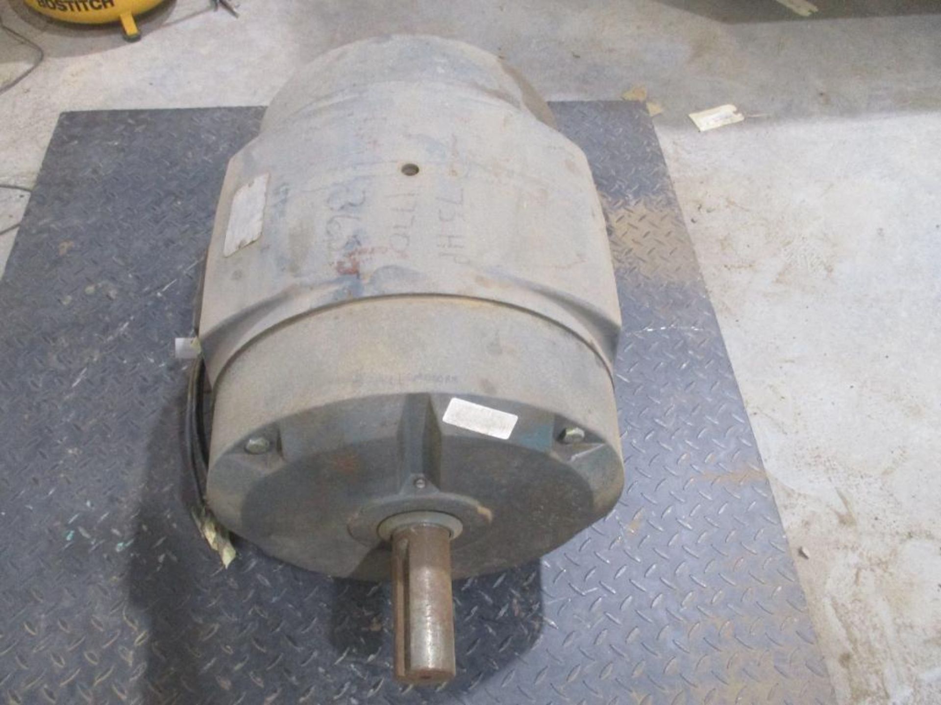 RELIANCE ELECTRIC 3 PHASE 75HP 1770RPM 365T FRAME A/C MOTOR P/N P36G22A-G2-0C, 582# lbs (There will - Image 2 of 5