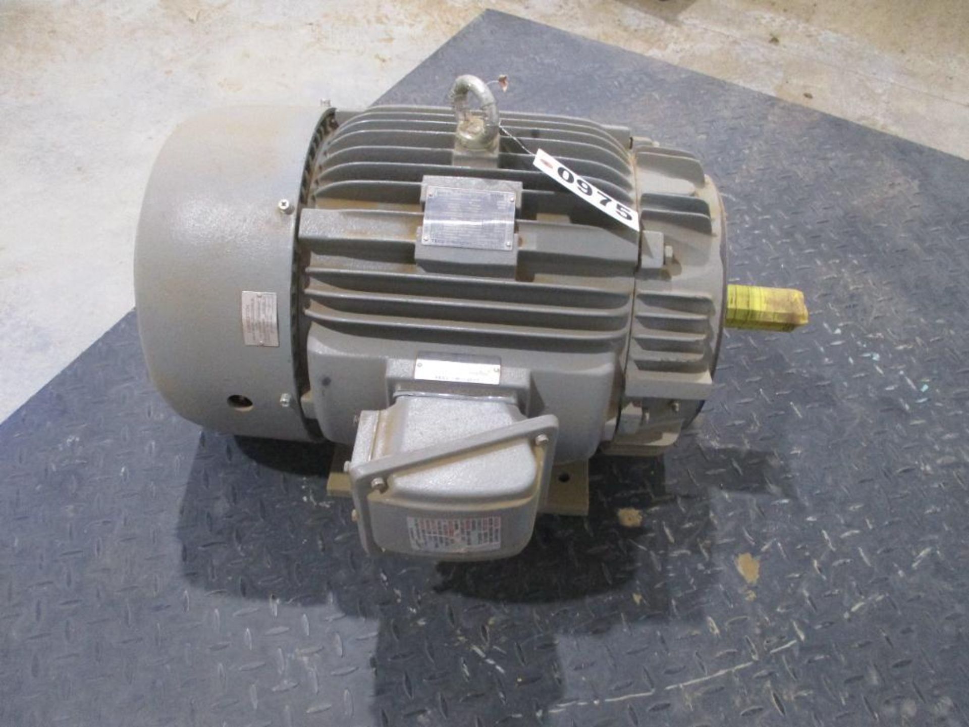WESTINGHOUSE 3 PHASE 25HP 1460-1765RPM 284TC FRAME A/C MOTOR P/N EP0254C, 468# lbs (There will be a