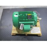 BALDOR 3 PHASE 20HP 1770RPM 256T FRAME A/C MOTOR P/N 1208094700-000010, 296# lbs (There will be a $4