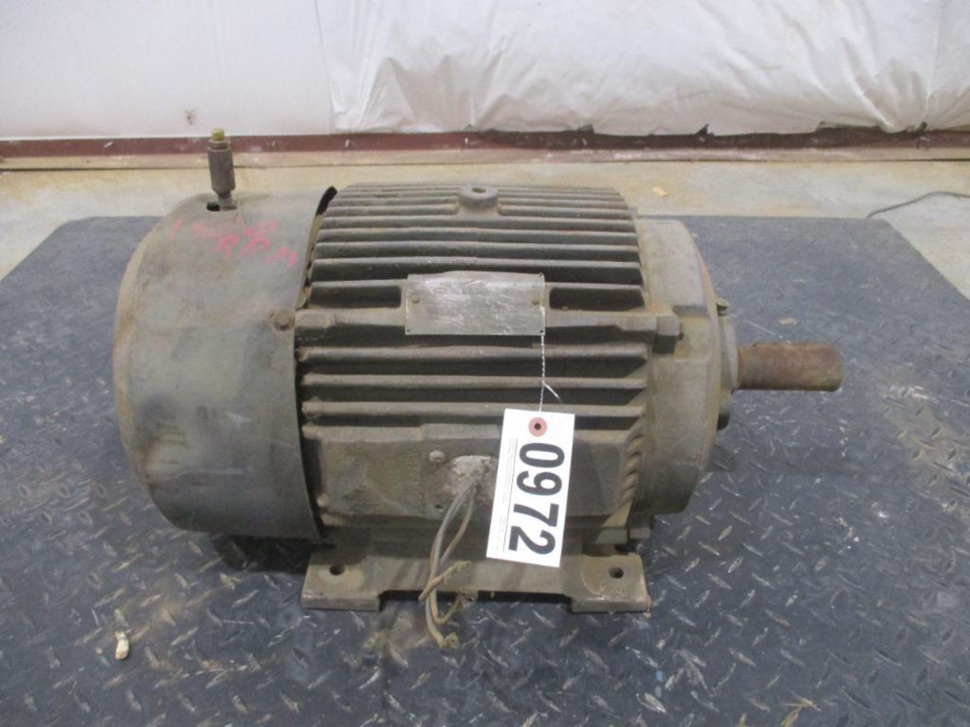 RELIANCE ELECTRIC 3 PHASE 20HP 1800RPM 256T FRAME A/C MOTOR P/N N/A, 292# lbs (There will be a $40 R