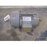 TOSHIBA 3 PHASE 10HP 1760RPM A/C MOTOR P/N 0104FT5A22A-P, 187# lbs (There will be a $40 Rigging/Prep