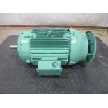 WEG 3 PHASE 30HP 1765RPM 286TC FRAME A/C MOTOR P/N 03018ET3ER286TC, 436# lbs (There will be a $40 Ri