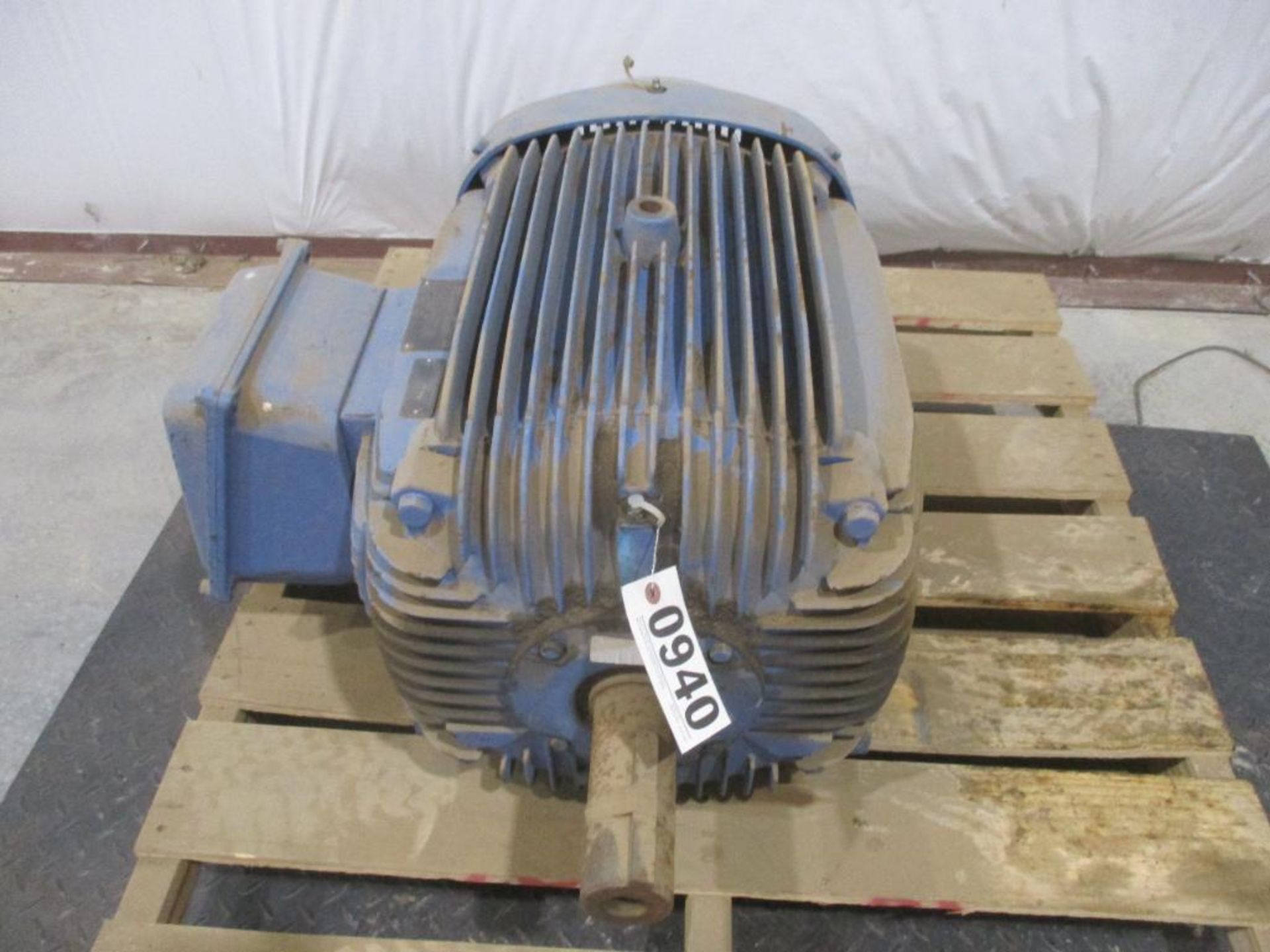 WEG 3 PHASE 75HP 1775RPM 364/5T FRAME A/C MOTOR P/N 07518EP3E365T, 898# lbs (There will be a $40 Rig - Image 2 of 5