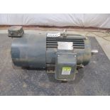 TOSHIBA 3 PHASE 20HP 1770RPM 256T FRAME A/C MOTOR P/N BC-10005247, 343# lbs (There will be a $40 Rig