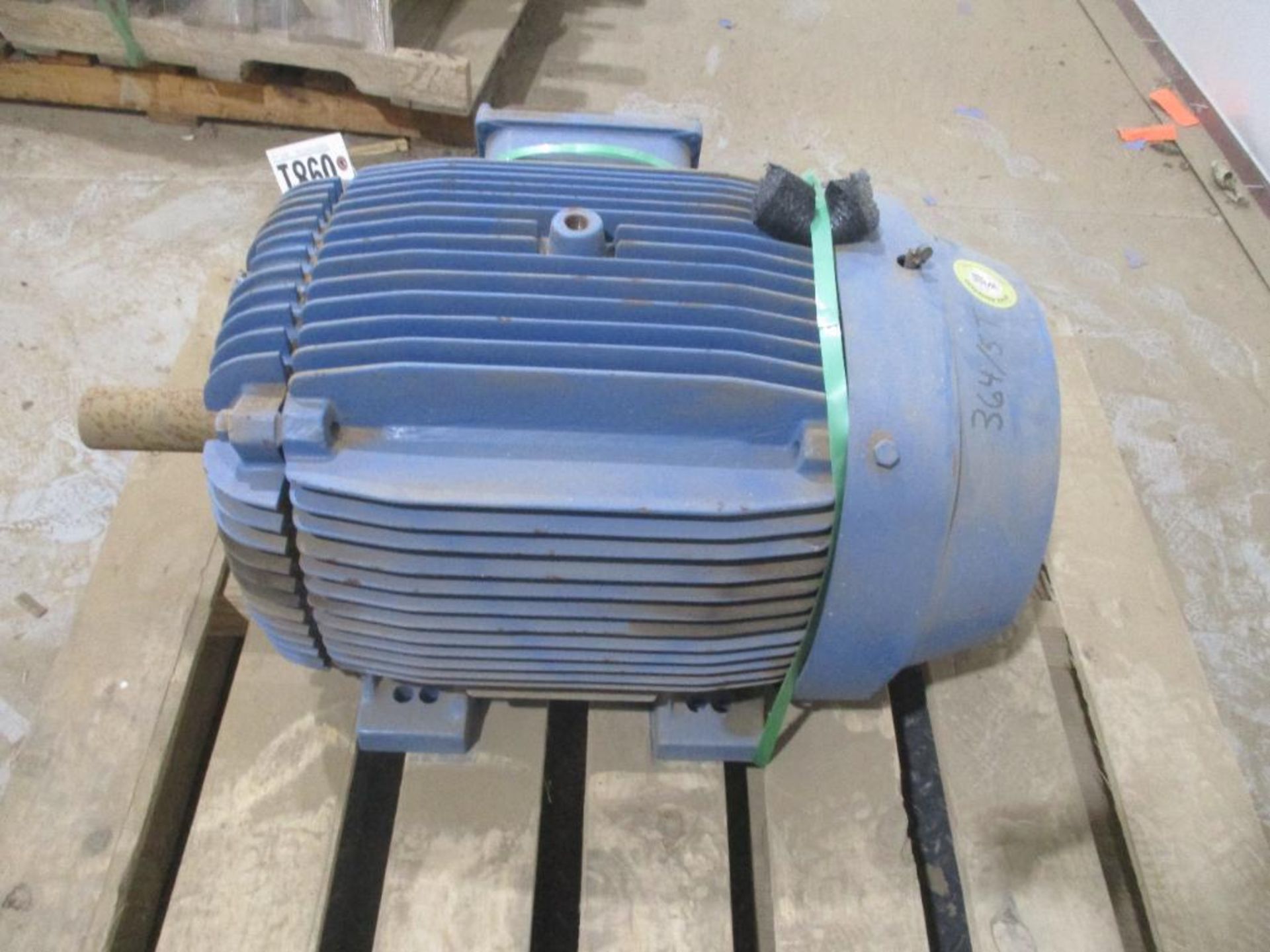 WEG 3 PHASE 75HP 1775RPM 364/5T FRAME A/C MOTOR P/N 07518EP3E365T, 893# lbs (There will be a $40 Rig - Image 3 of 5