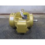BALDOR 3 PHASE 7.5HP 1770RPM 213T FRAME A/C MOTOR P/N EM3770T, 151# lbs (There will be a $40 Rigging
