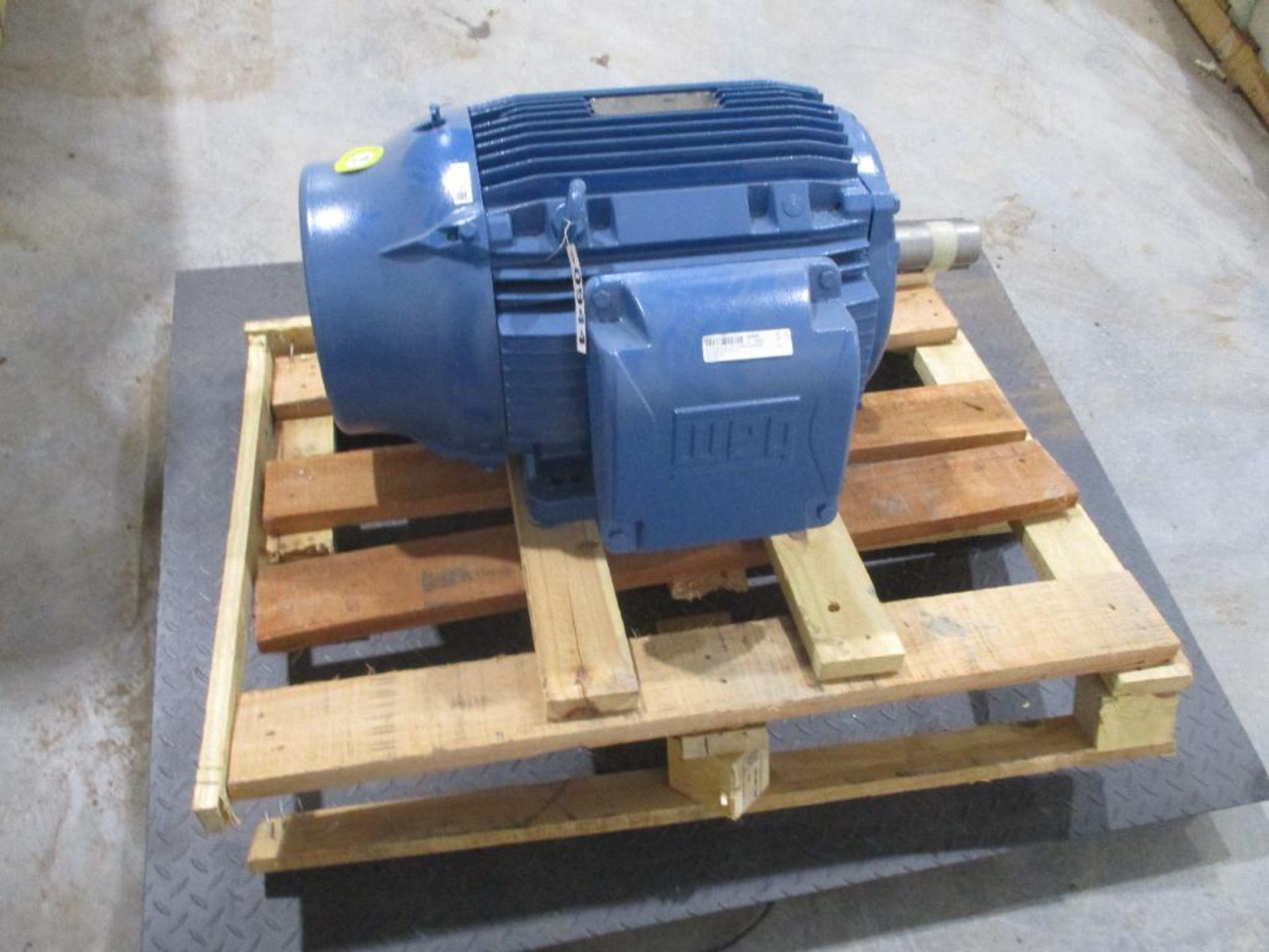 WEG 3 PHASE 75HP 1780RPM 364/5T FRAME A/C MOTOR P/N 07818ET3E365T-W22, 932# lbs (There will be a $40