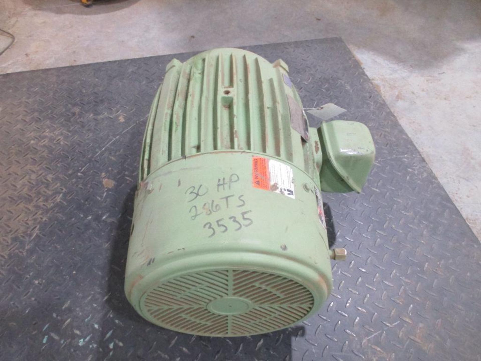 US MOTORS 3 PHASE 30HP 3535RPM 286TS FRAME A/C MOTOR P/N 5412-50-XDBX117303R, 341# lbs (There will b - Image 4 of 5