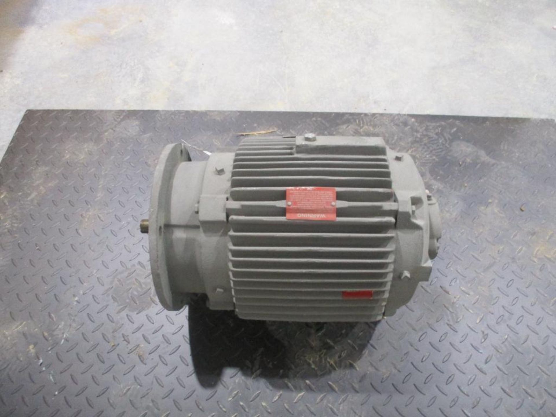 LIMITORQUE 3 PHASE 13.0HP 3420RPM 256TY FRAME A/C MOTOR P/N SYZ00596-A1-TS, 287# lbs (There will be - Bild 3 aus 5