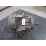 TOSHIBA 3 PHASE 20HP 1760RPM 256T FRAME A/C MOTOR P/N L02041LF2USW, 285# lbs (There will be a $40 Ri