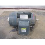 TOSHIBA 3 PHASE 10HP 1450-1760RPM 215TC FRAME A/C MOTOR P/N 0104SDSR42A-P, 190# lbs (There will be a