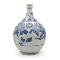 A JAPANESE ARITA BLUE AND WHITE PORCELAIN ‘GALLIPOT’ EDO PERIOD, CIRCA 1680–1700