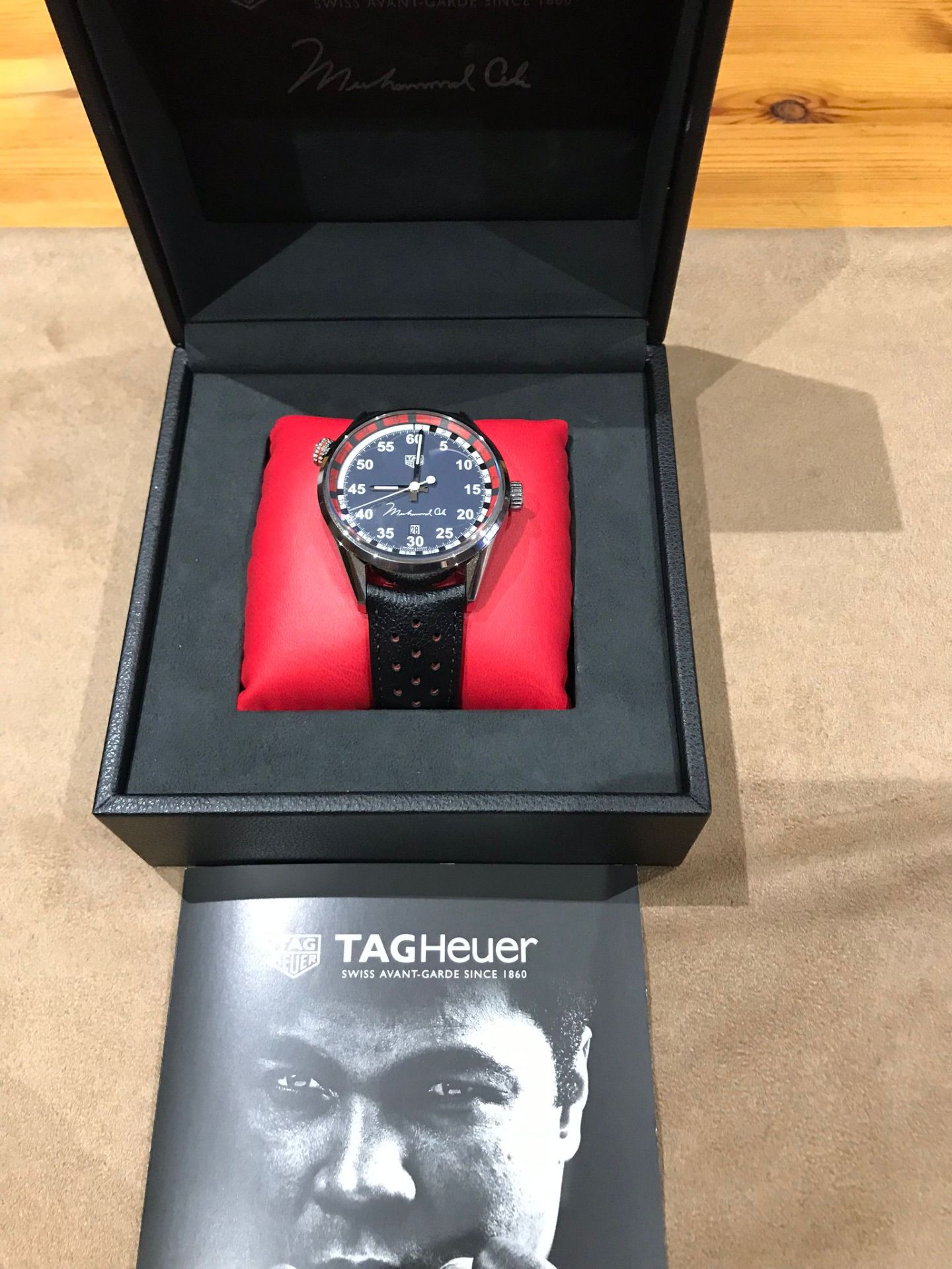 TAG HEUER CARRERA MUHAMMAD ALI LTD EDITION (UNWORN)