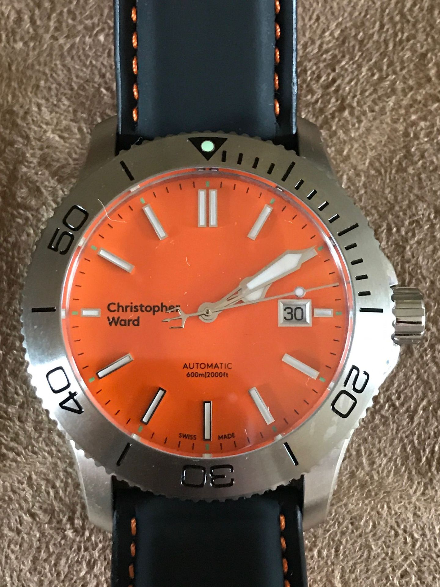 CHRISTOPHER WARD C60 TRIDENT 316L (UNWORN)