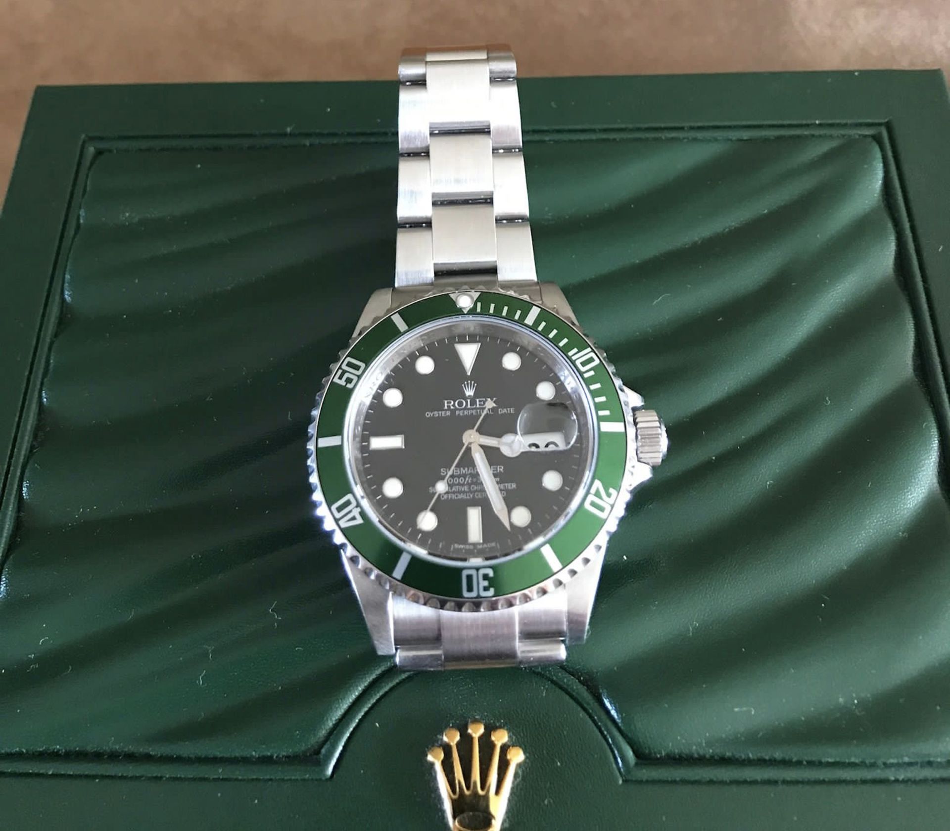 ROLEX SUBMARINER 50TH ANNIVERSARY (KERMIT) LIMITED SERIES