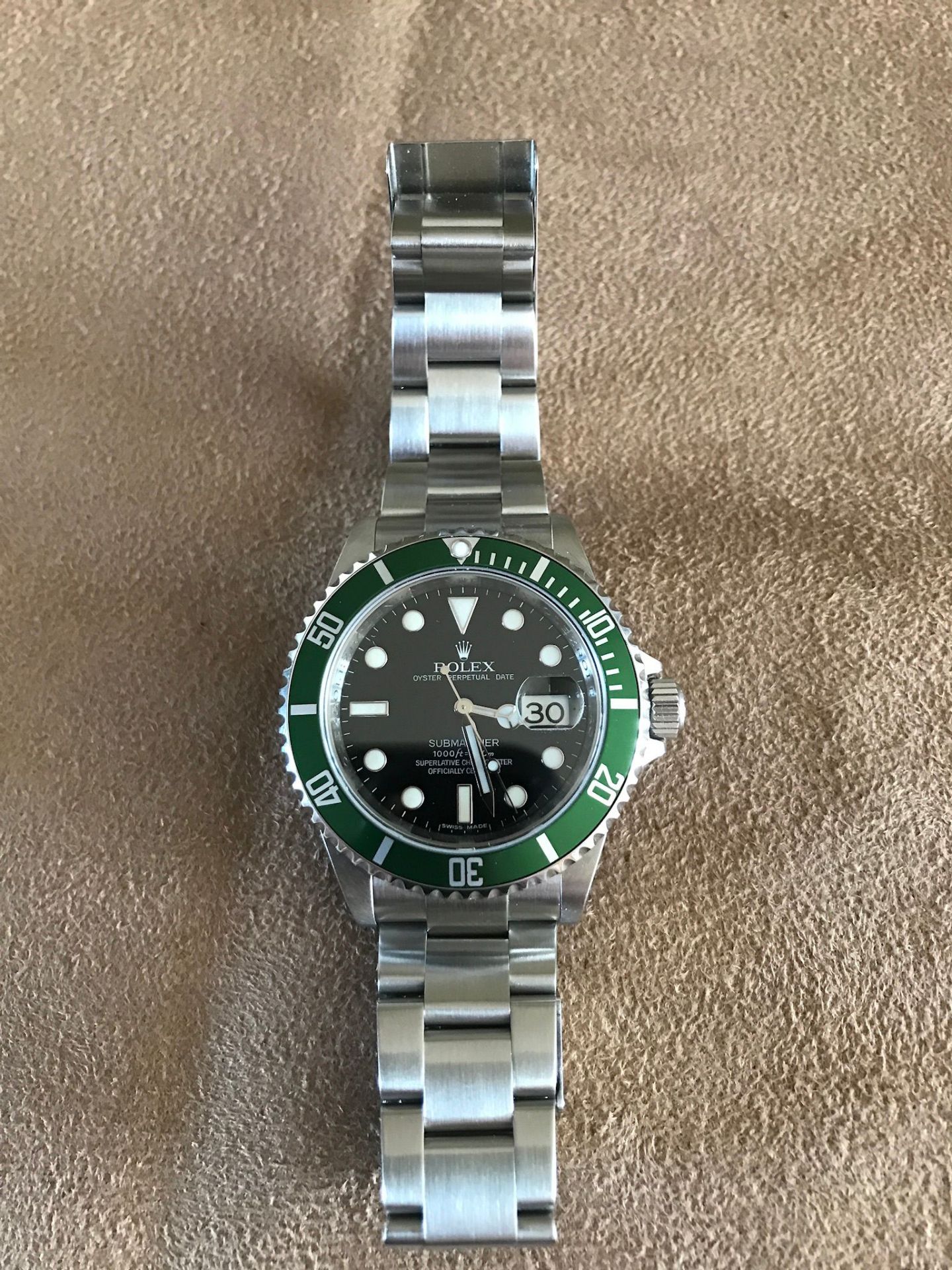 ROLEX SUBMARINER 50TH ANNIVERSARY (KERMIT) LIMITED SERIES - Image 5 of 10