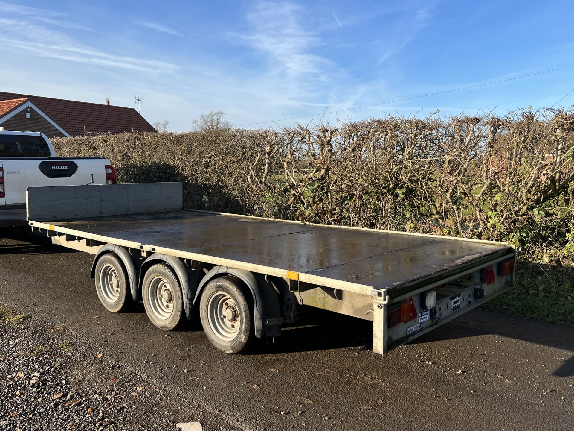 IFOR WILLIAMS TRIPLE AXLE TRAILER 14X6. 2015 - Image 5 of 6