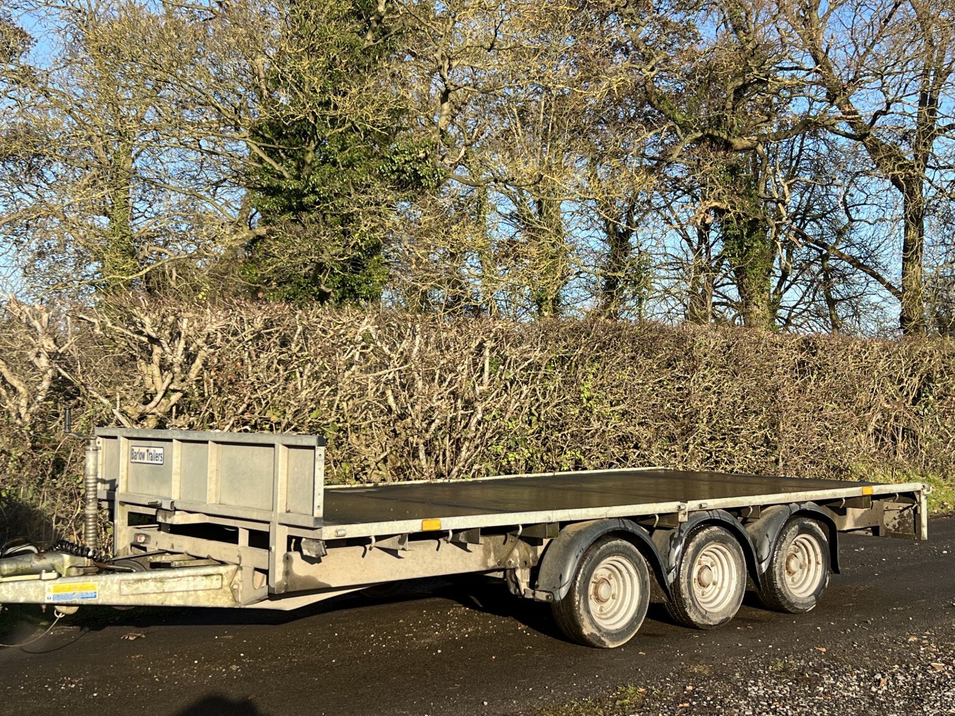 IFOR WILLIAMS TRIPLE AXLE TRAILER 14X6. 2015 - Image 6 of 6