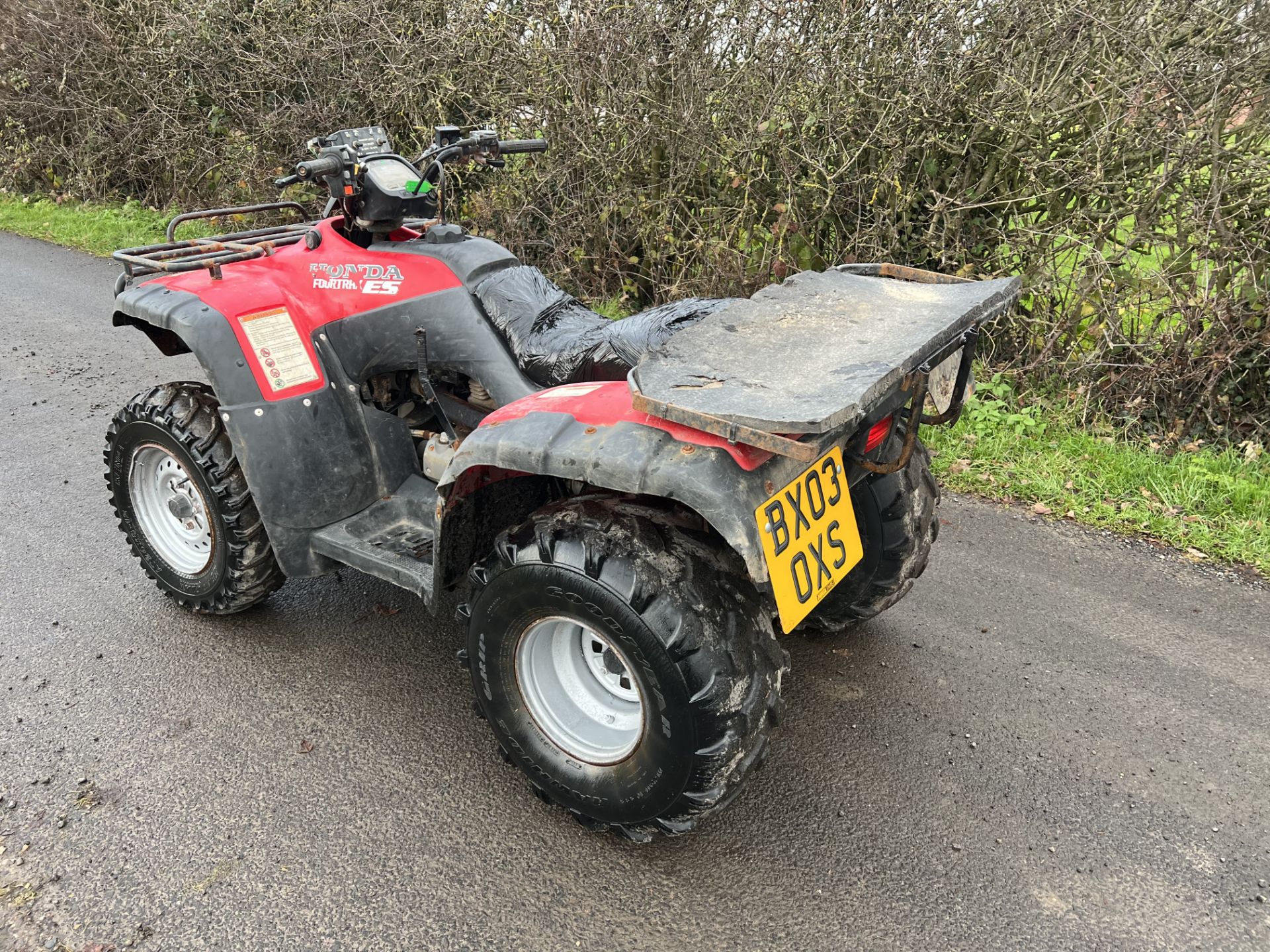 HONDA FARM QUAD BIKE. - Image 2 of 11