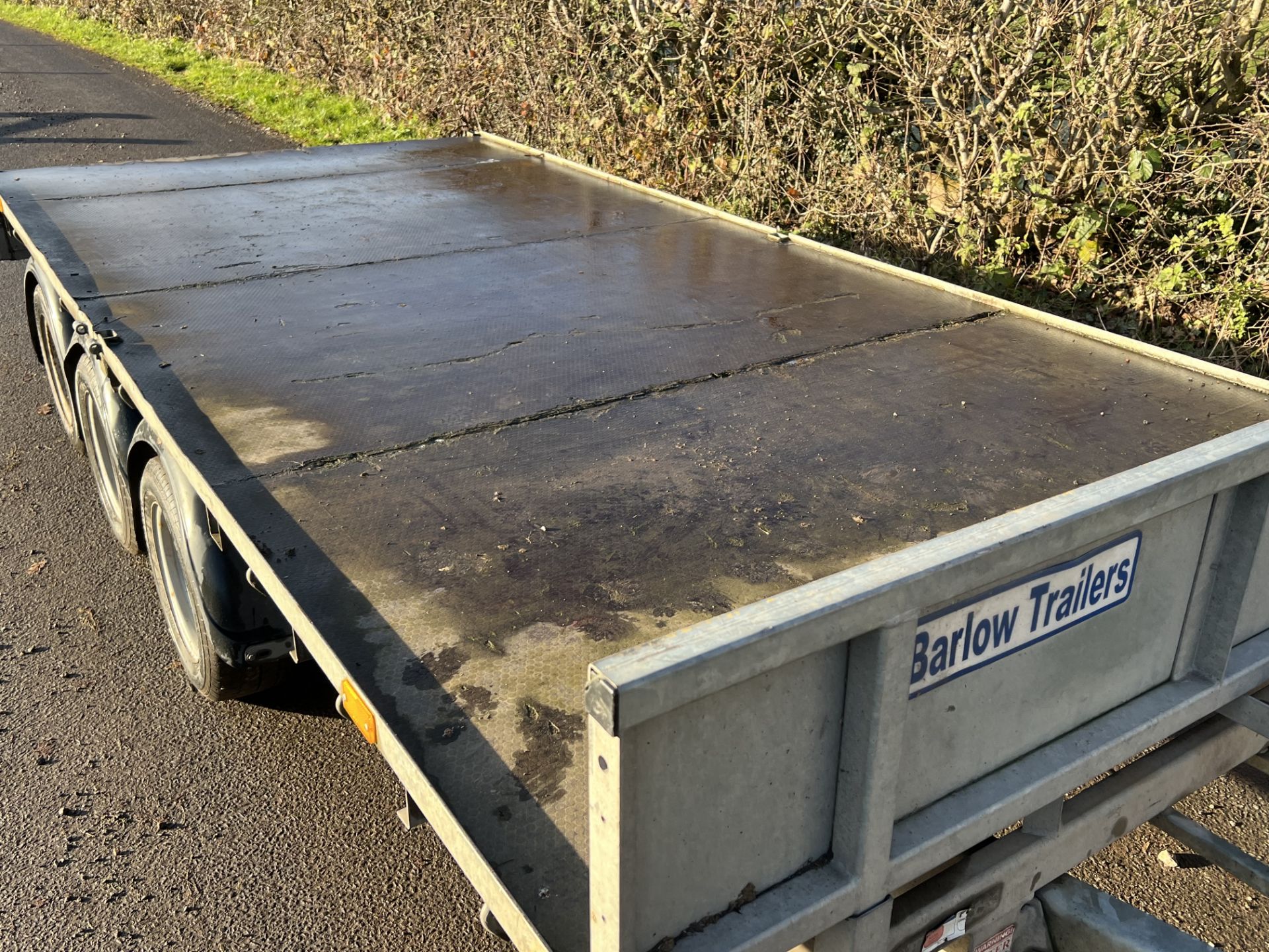 IFOR WILLIAMS TRIPLE AXLE TRAILER 14X6. 2015 - Image 3 of 6