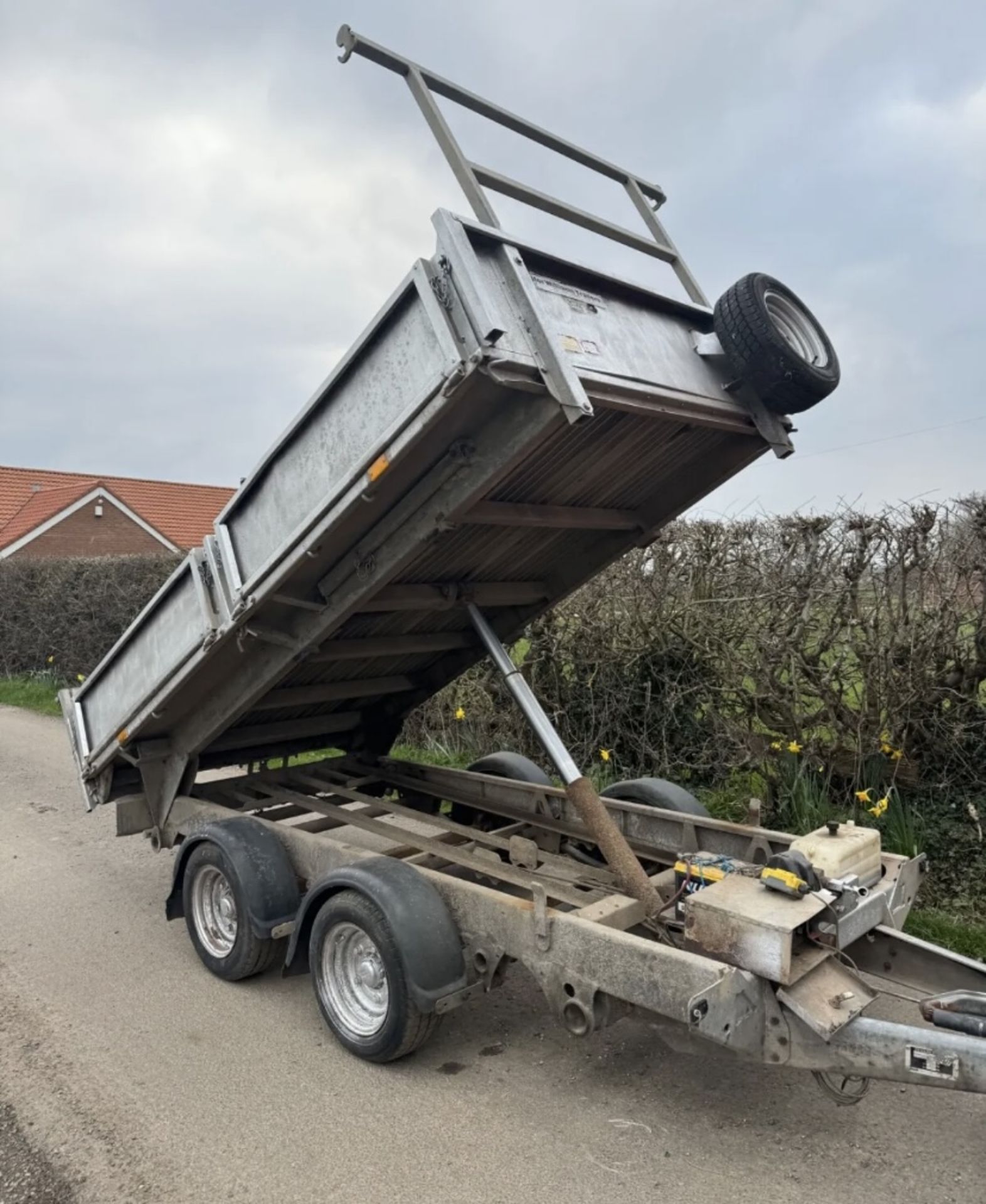 IFOR WILLIAMS TT3017 TIPPING TRAILER - Image 4 of 5