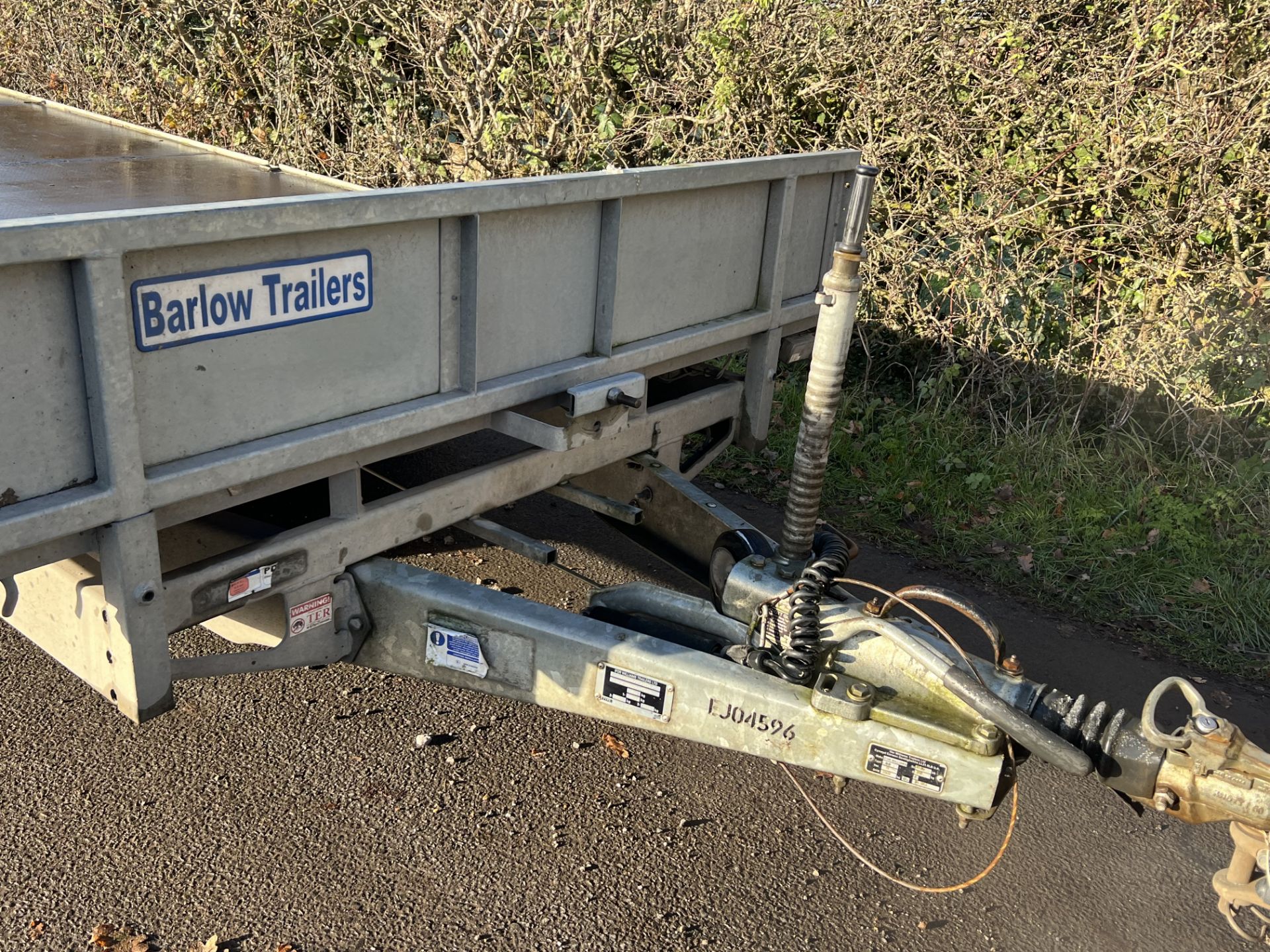 IFOR WILLIAMS TRIPLE AXLE TRAILER 14X6. 2015 - Image 4 of 6