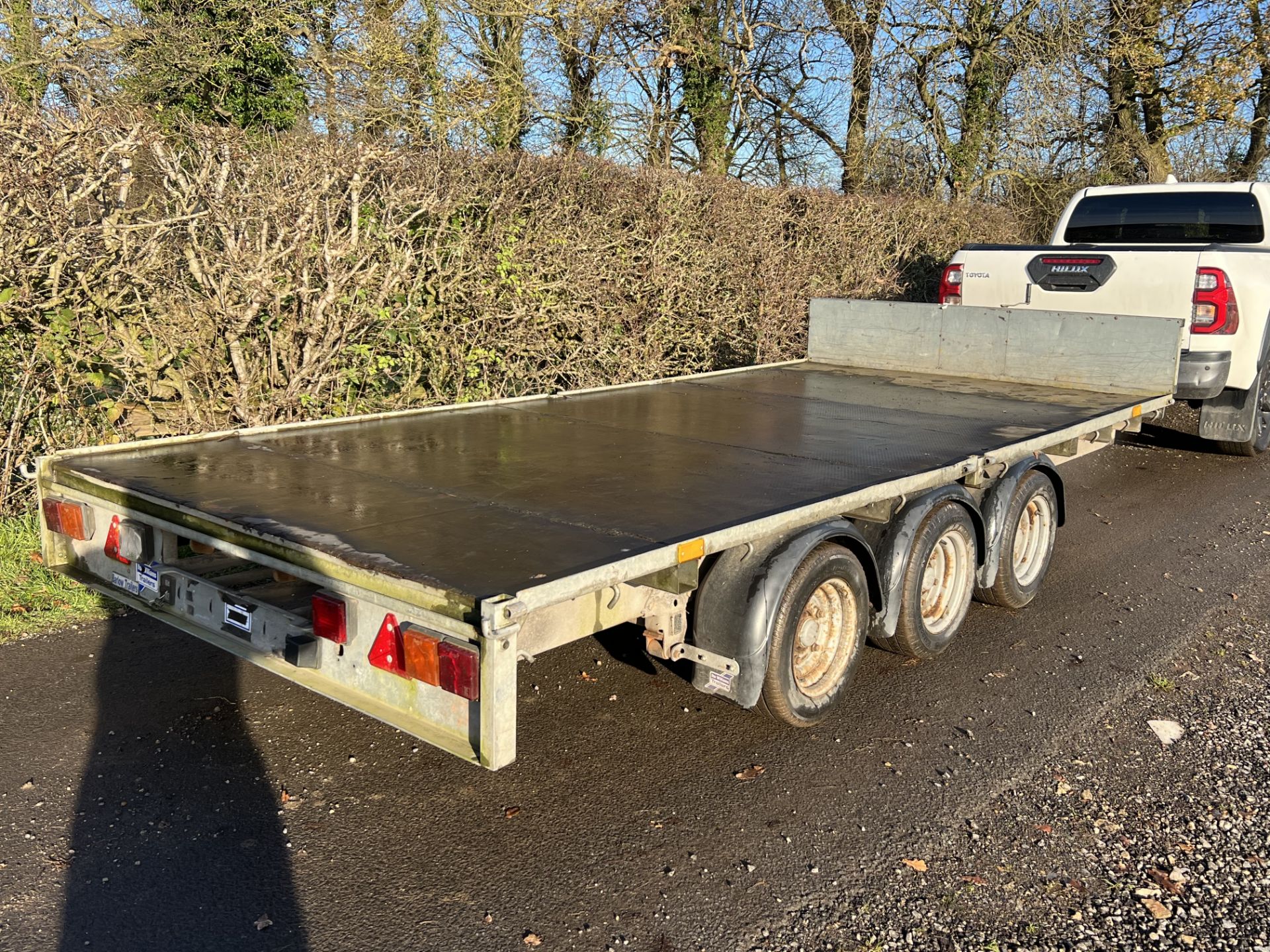 IFOR WILLIAMS TRIPLE AXLE TRAILER 14X6. 2015 - Image 2 of 6