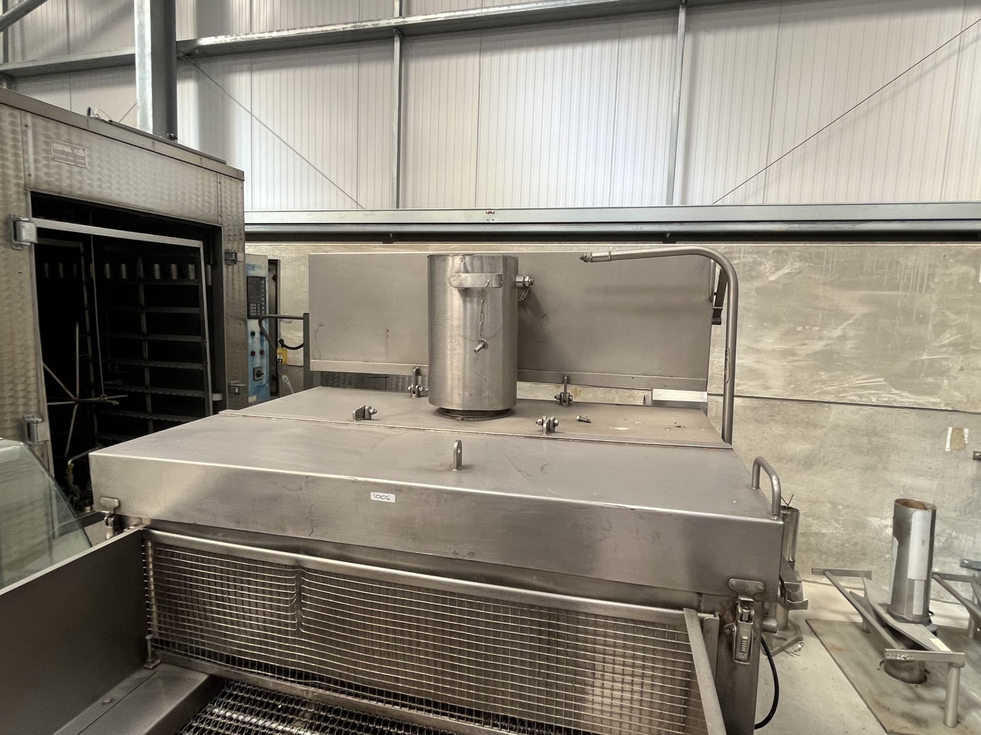 H+C INLINE TOP + BOTTOM GAS OVEN  3 PHASE POWER  600mm WIDE WIRE CONVEYER  HEIGHT - approx - - Image 3 of 11