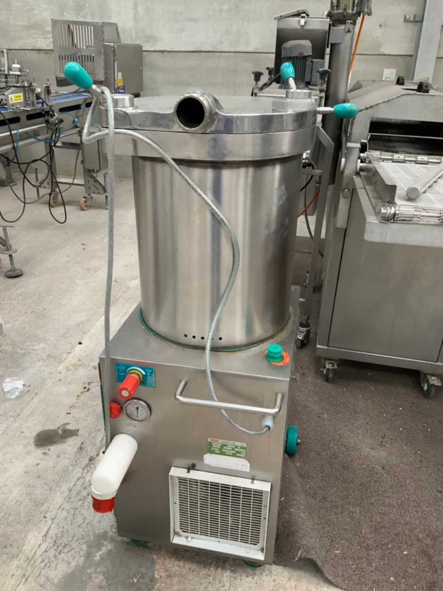 TALSA 52 LITRE SAUSAGE FILLER HYDRAULIC  3 PHASE  STAINLESS STEEL  2013 LOCATION N.IRELAND  SHIPPING - Image 7 of 9