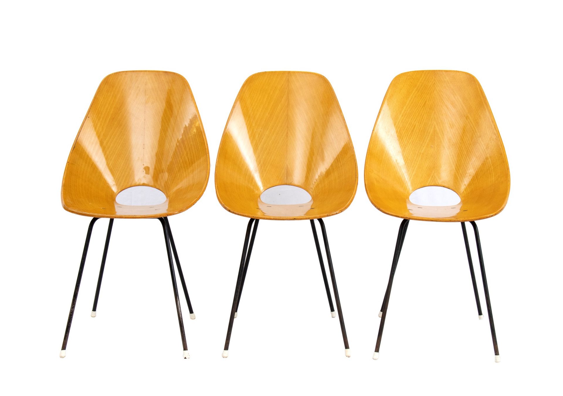 Vittorio Nobili 1919-2008 Six Medea chairs - Image 4 of 29