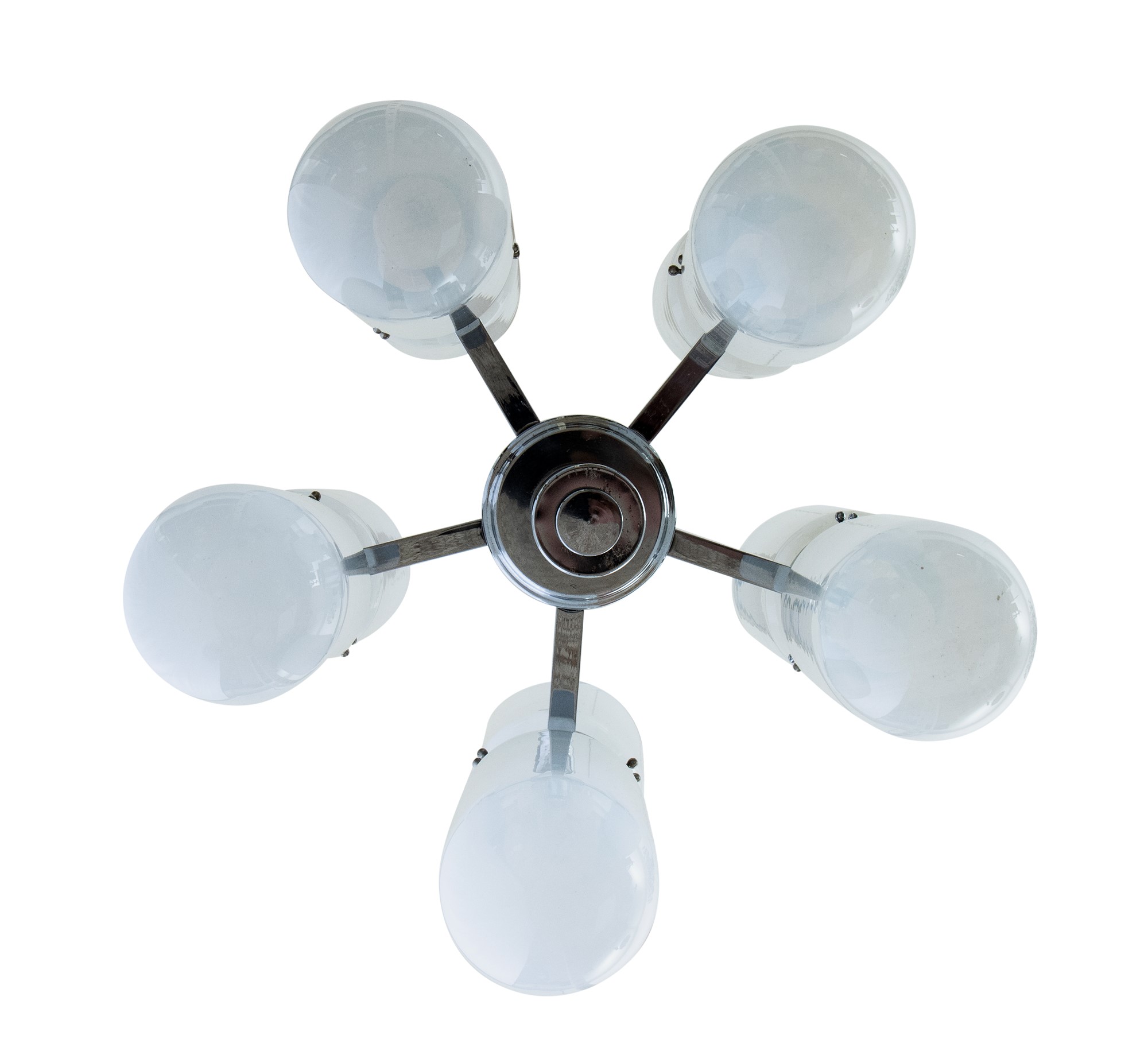 10 lights pendant lamp mod. Torpedo for Mazzega - Image 14 of 15