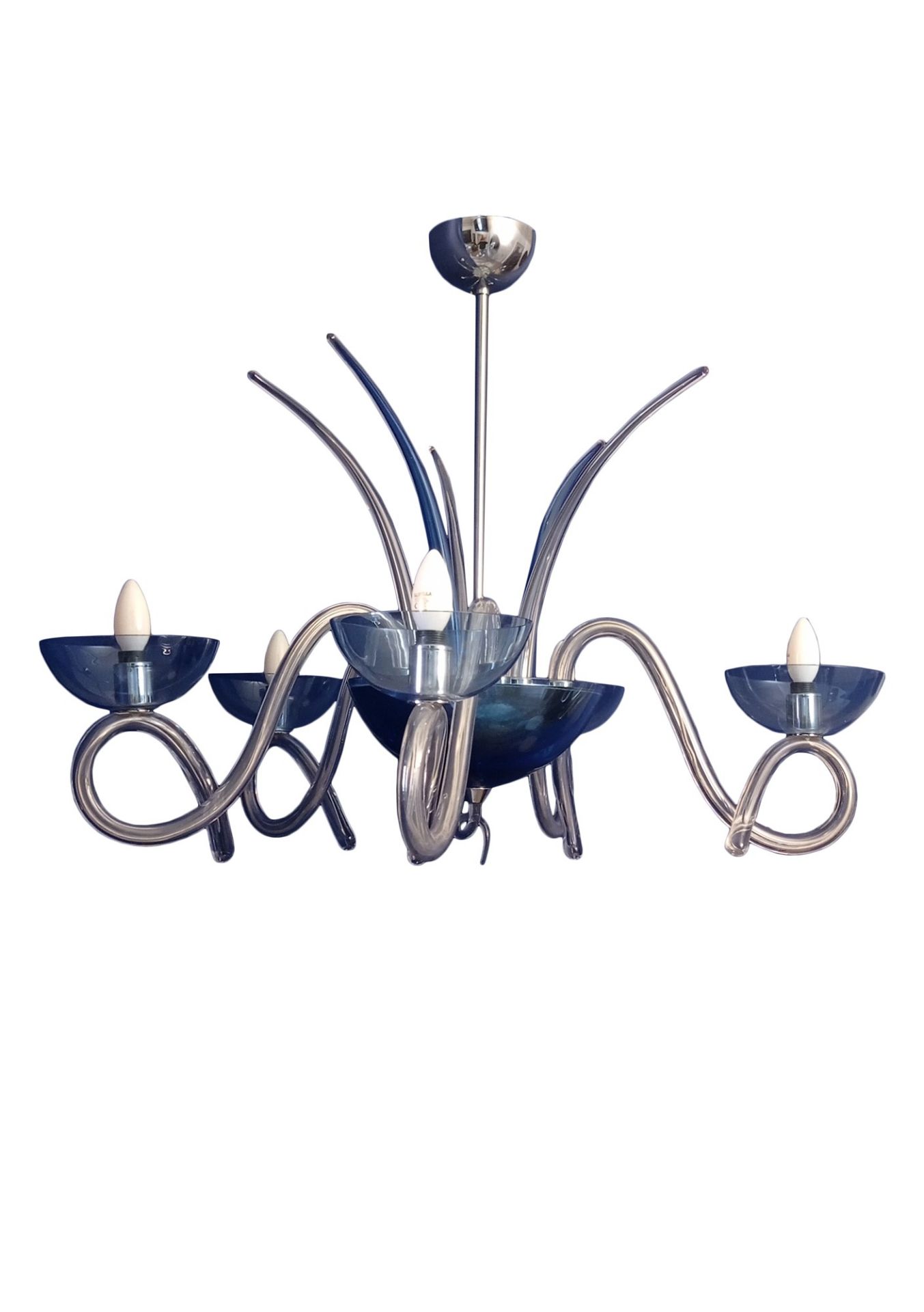 Aureliano Toso Murano 1884-Murano 1979 Chandelier Vendramin - Bild 3 aus 7