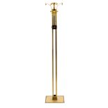 Brass coat rack