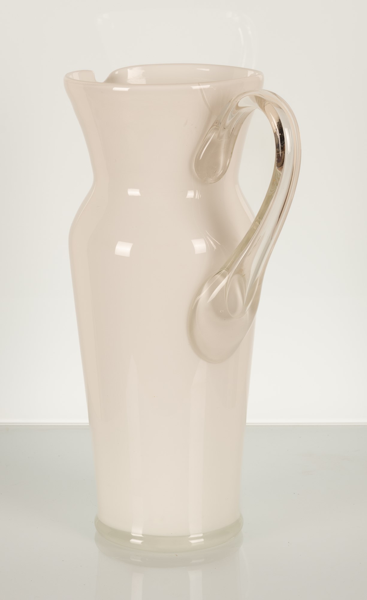 White glass carafe - Image 8 of 19