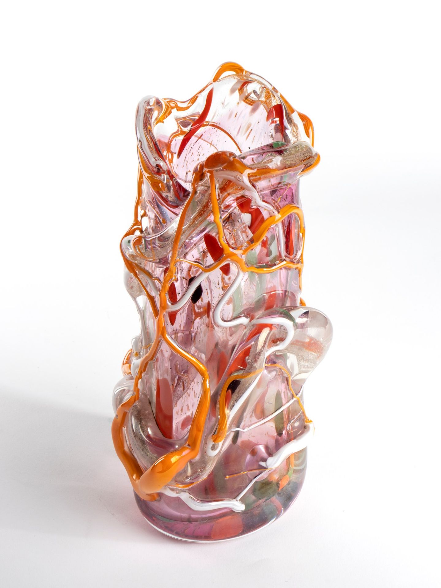 Murano glass vase - Bild 9 aus 19