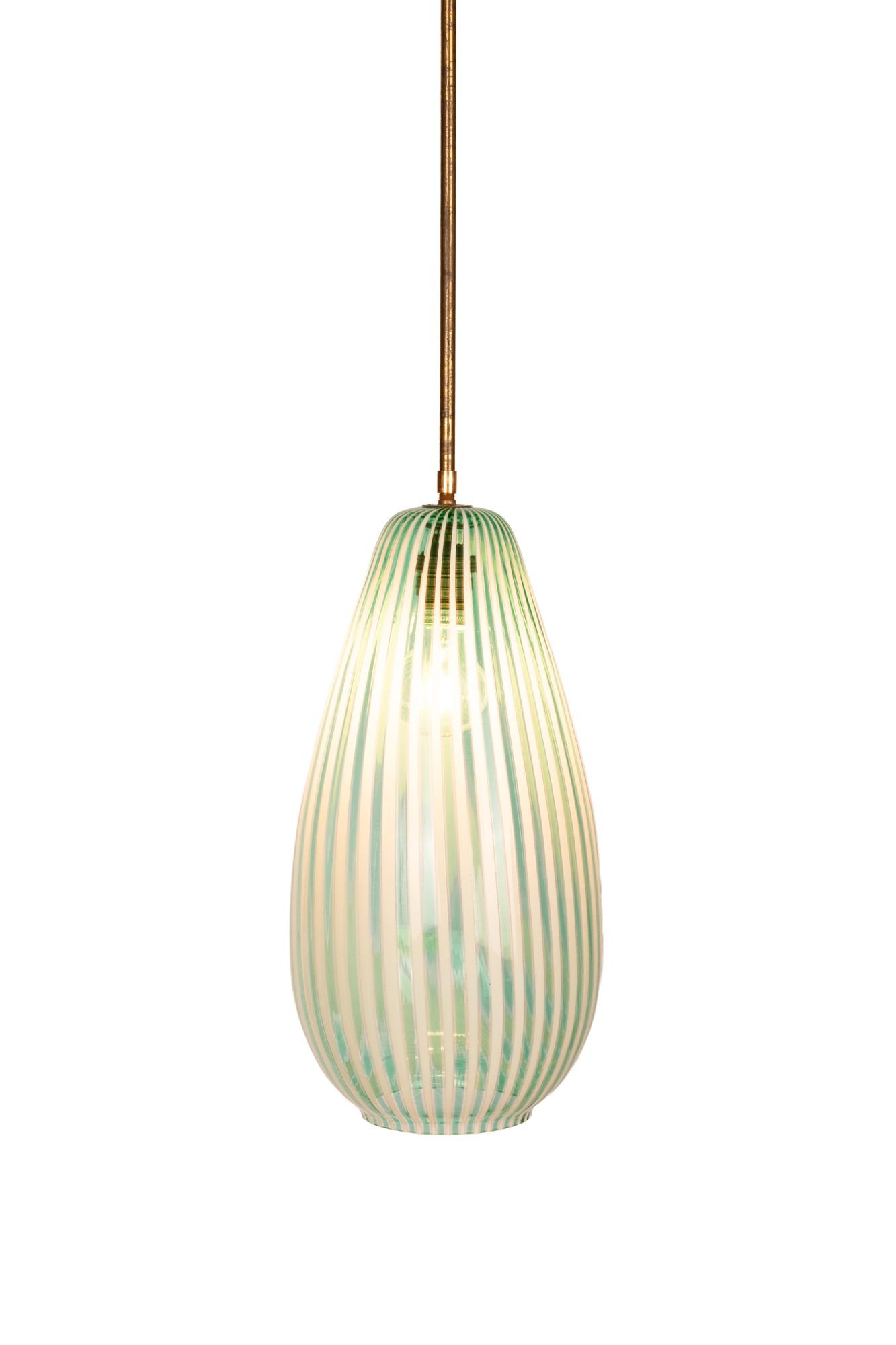 Hanging lamp in zanrifico glass - Image 9 of 16