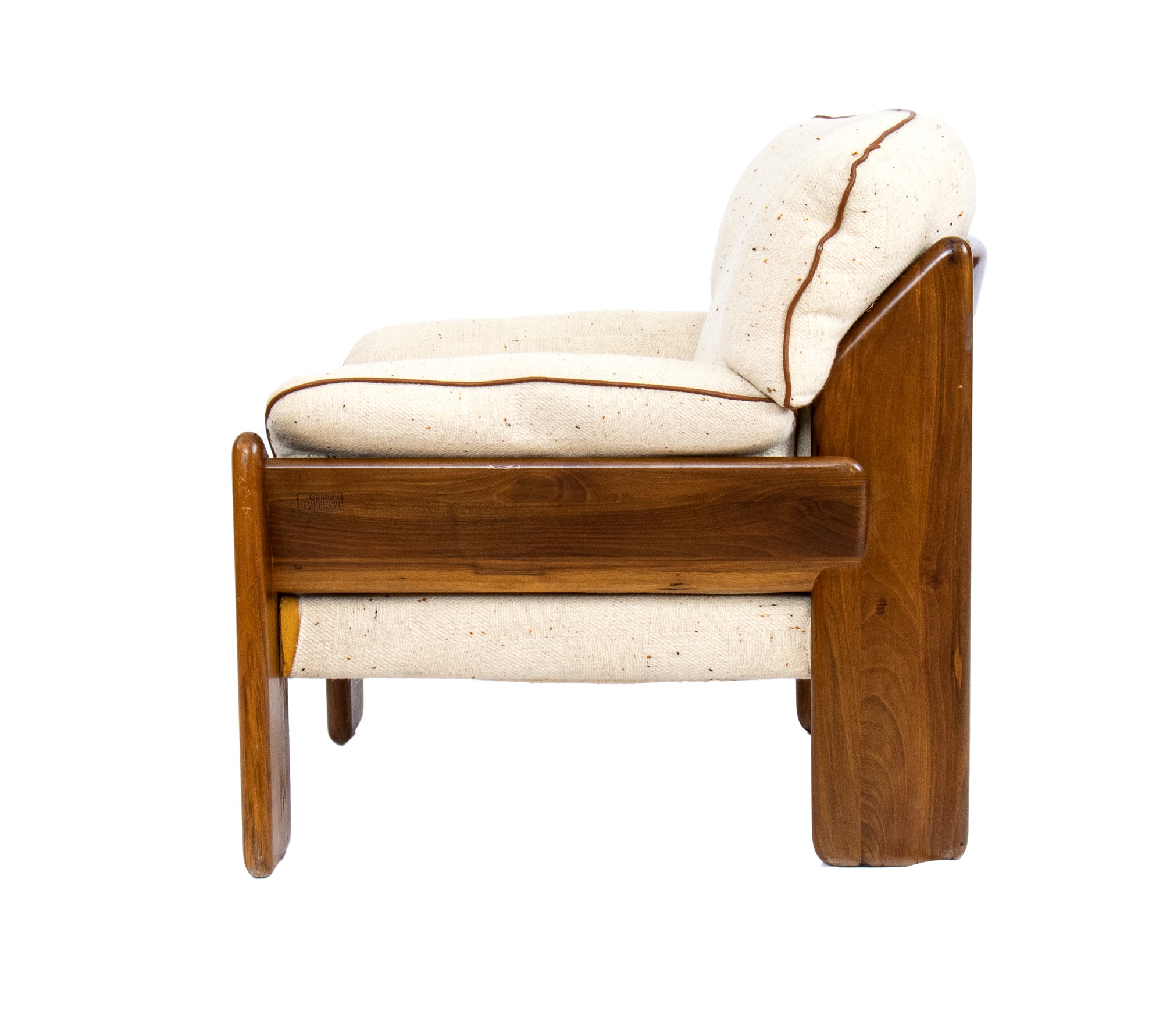 Mario Marenco Foggia 1933-2019 Lounge Furniture by Mobilgirgi consists of three-seater sofa and two - Bild 14 aus 23