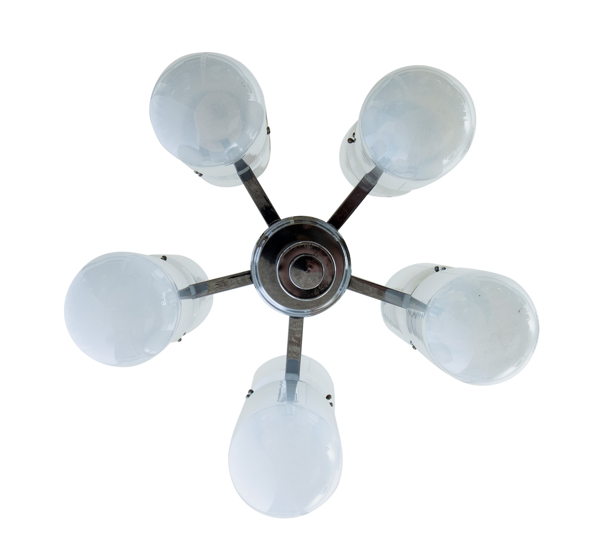 10 lights pendant lamp mod. Torpedo for Mazzega - Image 12 of 15