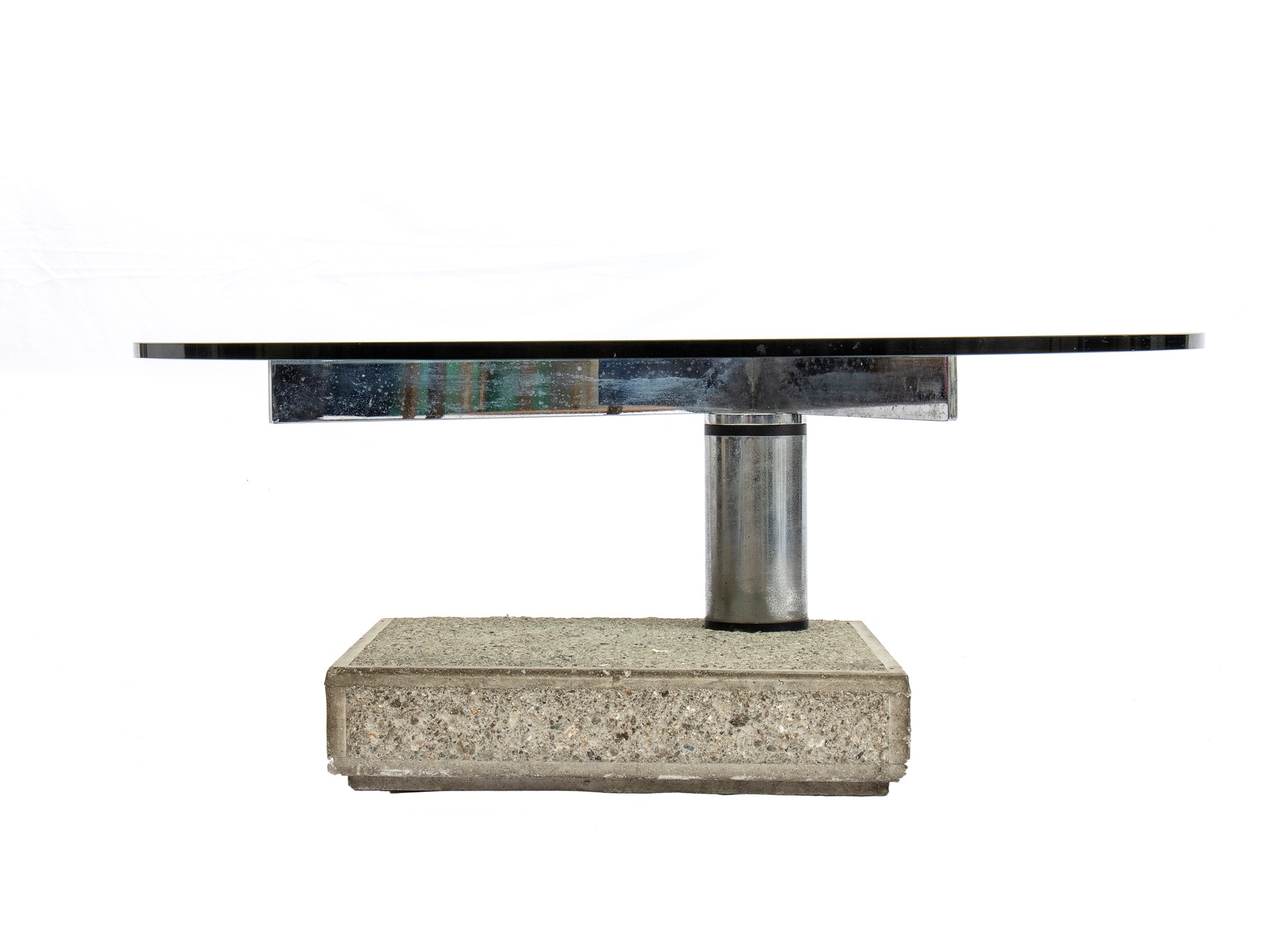 Giovanni Offredi (attr. to) Concrete Coffee table - Image 10 of 15