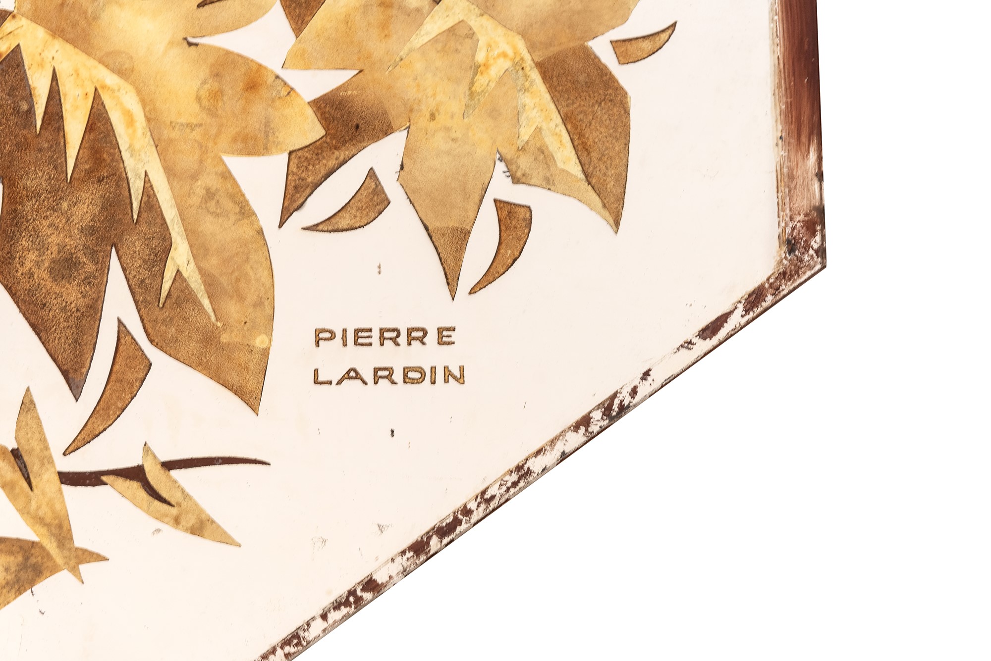 Pierre Lardin Parigi 1902-Parigi 1982 Tree of Liberty. Decorative mirror for the Sundeck bridge of t - Image 5 of 11